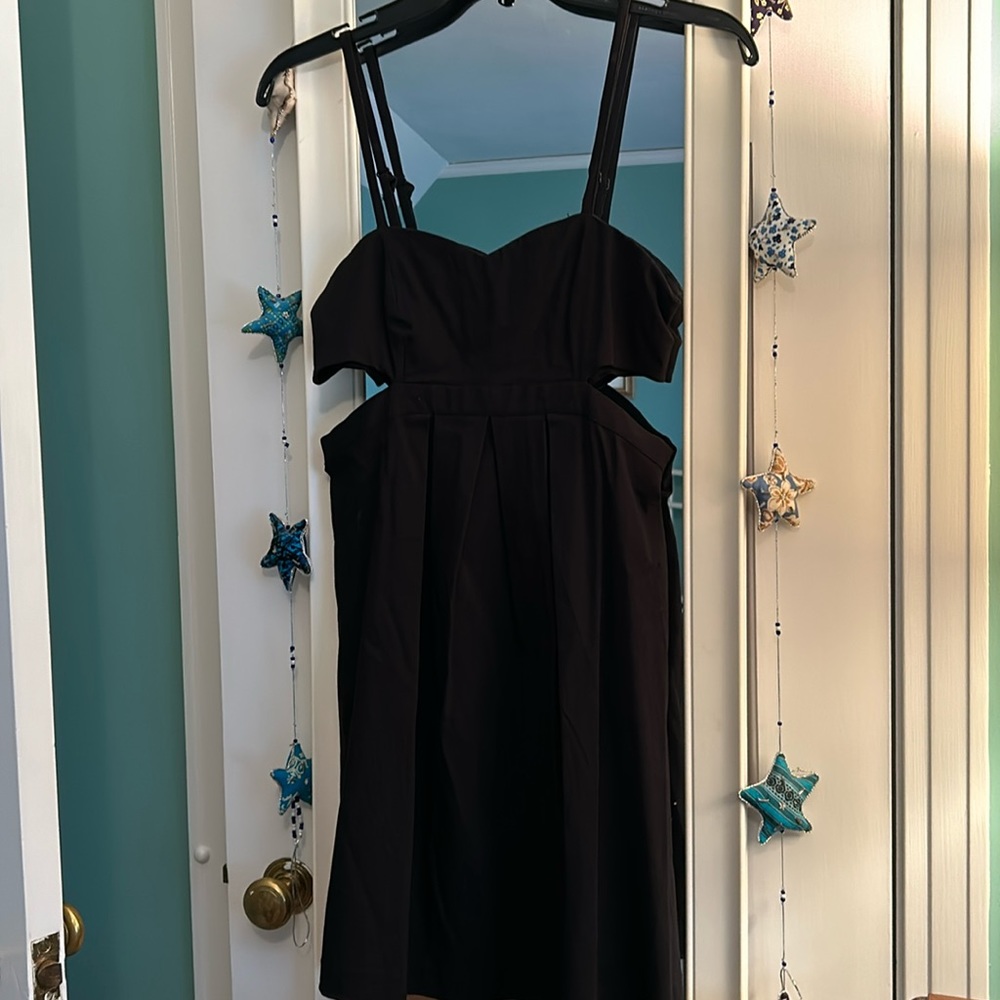 Sparkle and Fade black cutout dress Size S